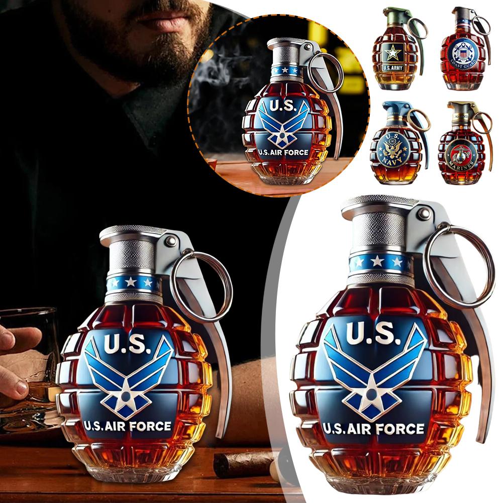 Wine Beer And Liquor - Whiskey Decanter Bottle High Borosilicate Glass