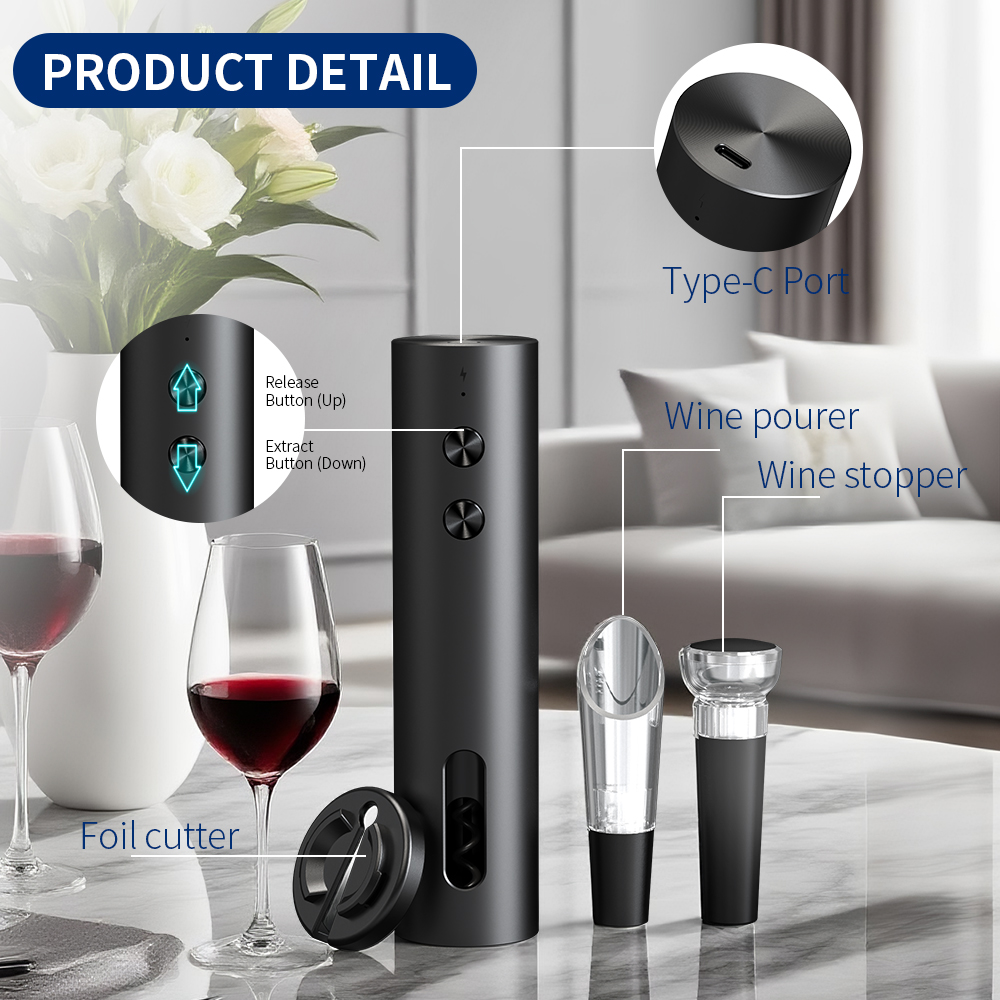 4-in-1 Electric Bottle Wine Op - огляд і ціна Wine Beer And Liquor