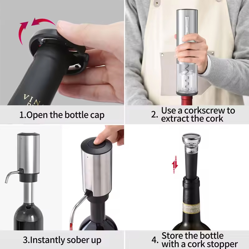 2024 New Design 4-in-1 Lithium - огляд і ціна Wine Beer And Liquor