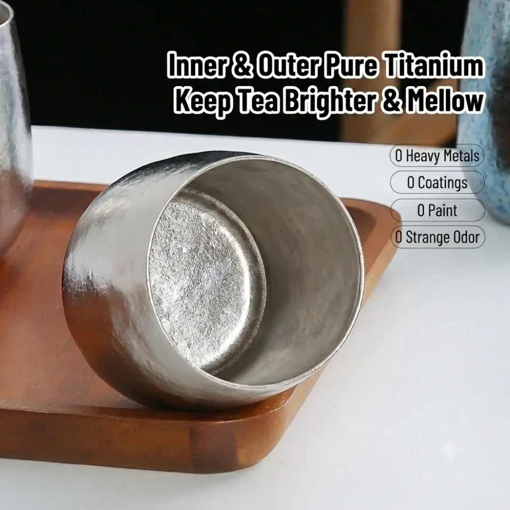 Pure Titanium Double-Wall Coff - огляд і ціна Wine Beer And Liquor