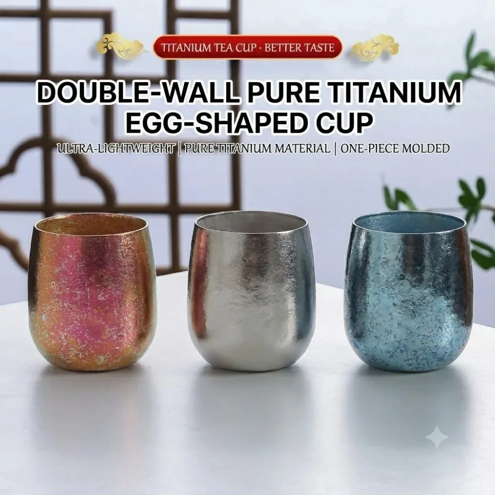 Pure Titanium Double-Wall Coff - огляд і ціна Wine Beer And Liquor