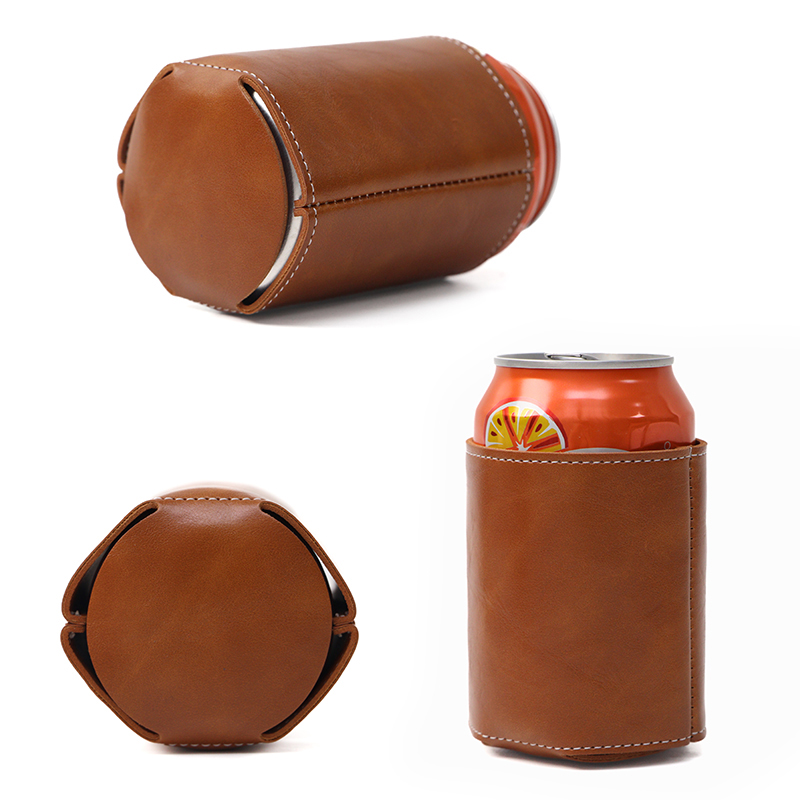 Retro PU Leather 330ml Can Coo - огляд і ціна Wine Beer And Liquor
