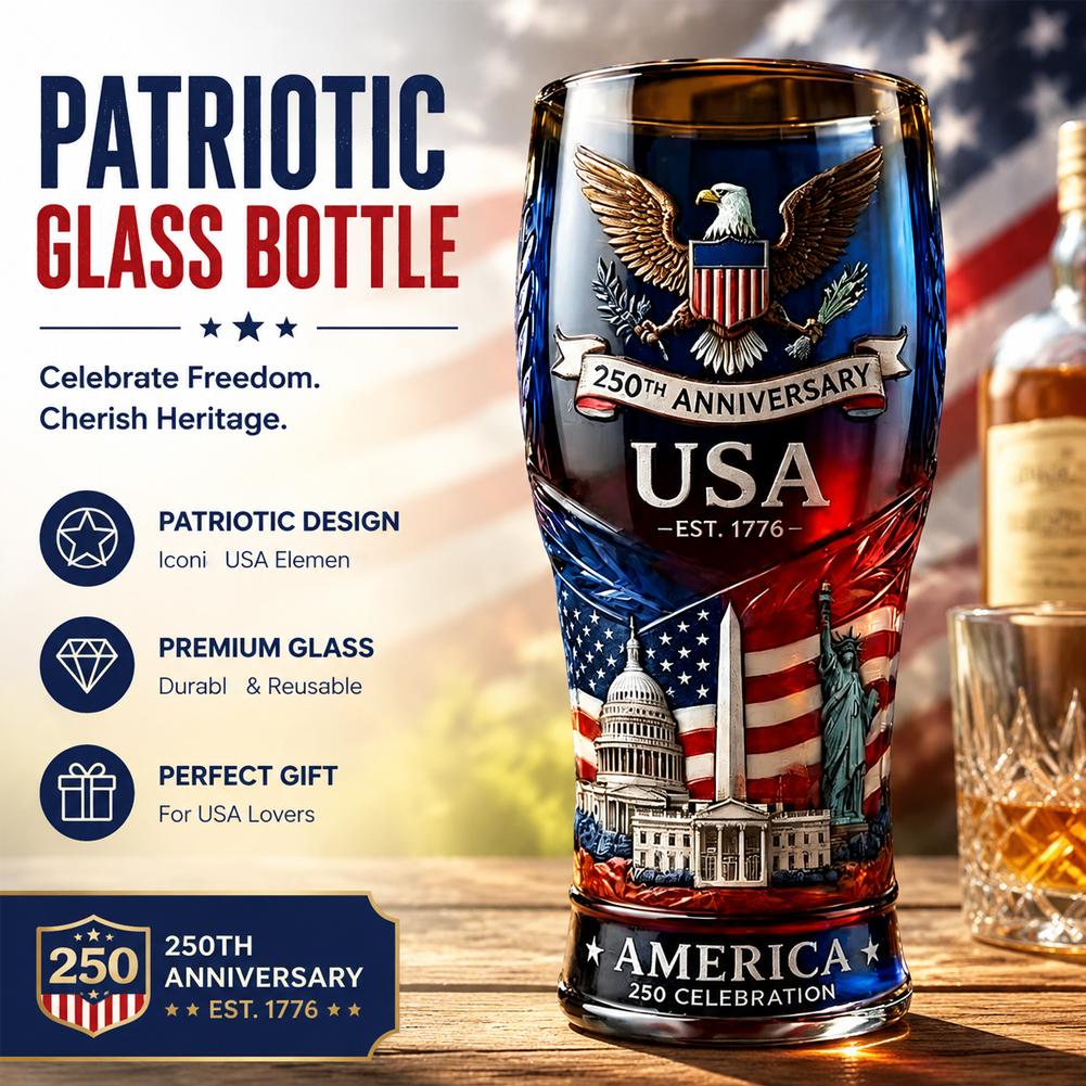 USA 250th Anniversary Beer Gla - огляд і ціна Wine Beer And Liquor