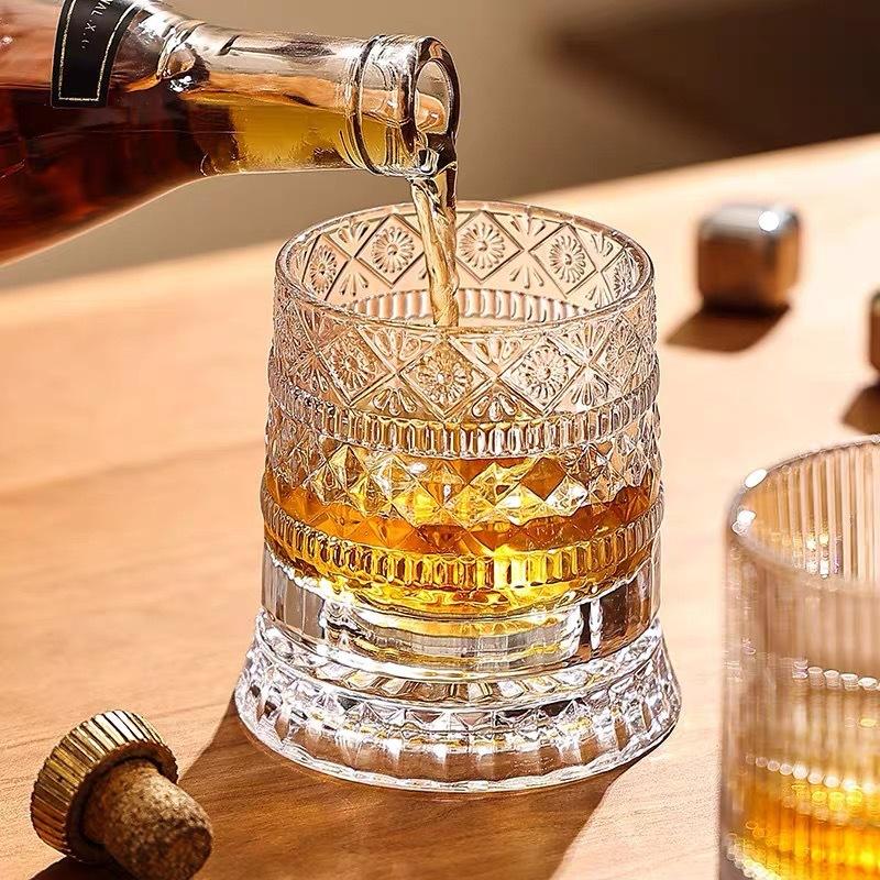 Whiskey Glasses Rotating Whisk - огляд і ціна Wine Beer And Liquor