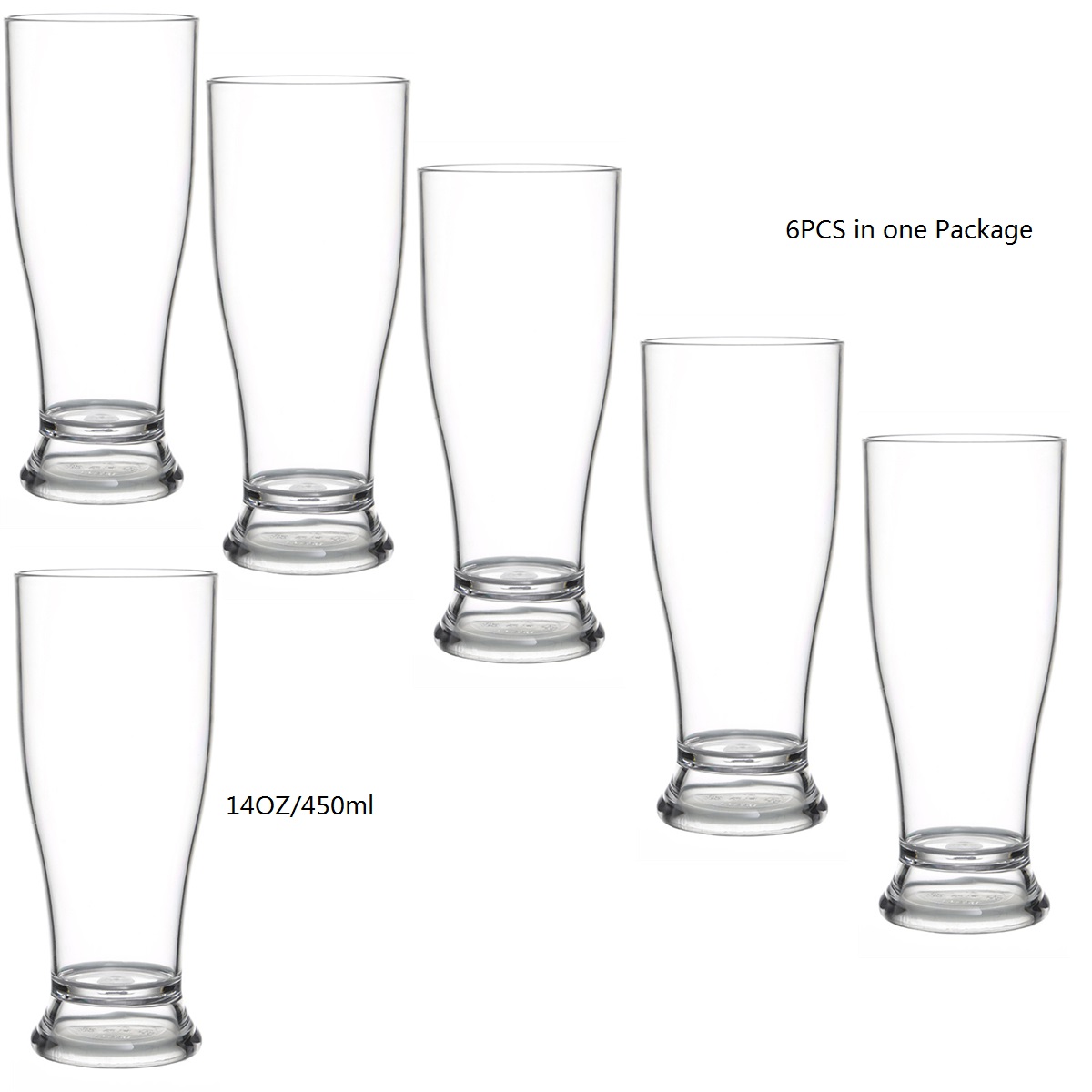 1/2/4/6PCS Free BPA Plastic Be - огляд і ціна Wine Beer And Liquor