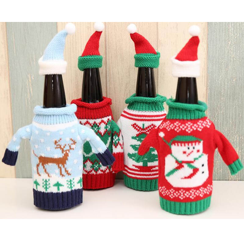 Christmas Decorate Red Wine Be - огляд і ціна Wine N Beer